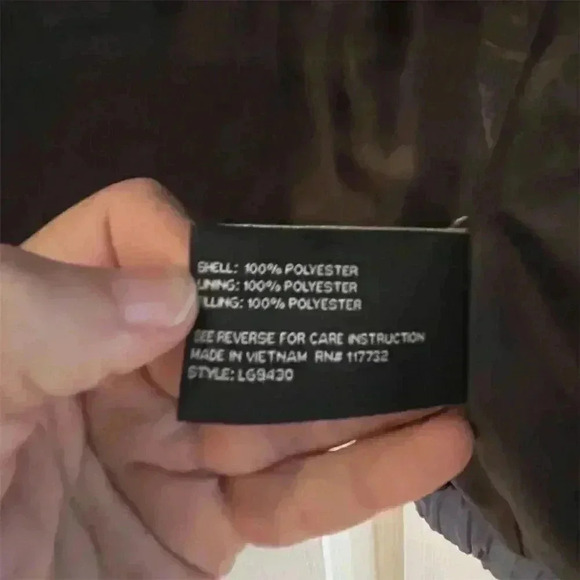 Gerry Women's Quilted Jacket purple Size S Full Zip Elastic Cuffs - Picture 6 of 8